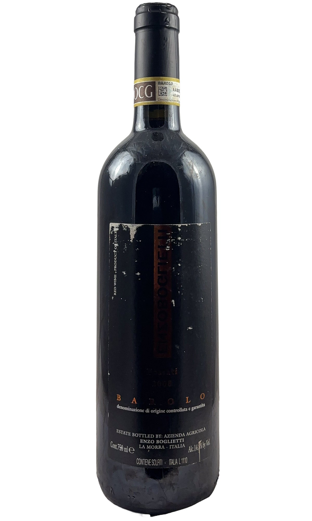 Bottle of Enzo Boglietti, Barolo Fossati, 2008 - Red Wine - Flatiron Wines & Spirits - New York