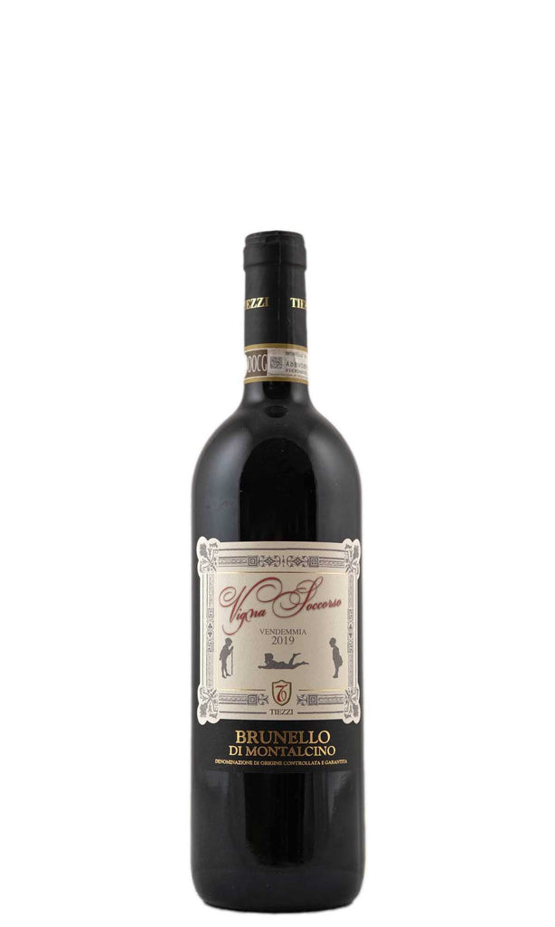 Bottle of Enzo Tiezzi, Brunello di Montalcino 'Vigna Soccorso', 2019 (Pre-arrival: Expected March 2024) - Red Wine - Flatiron Wines & Spirits - New York