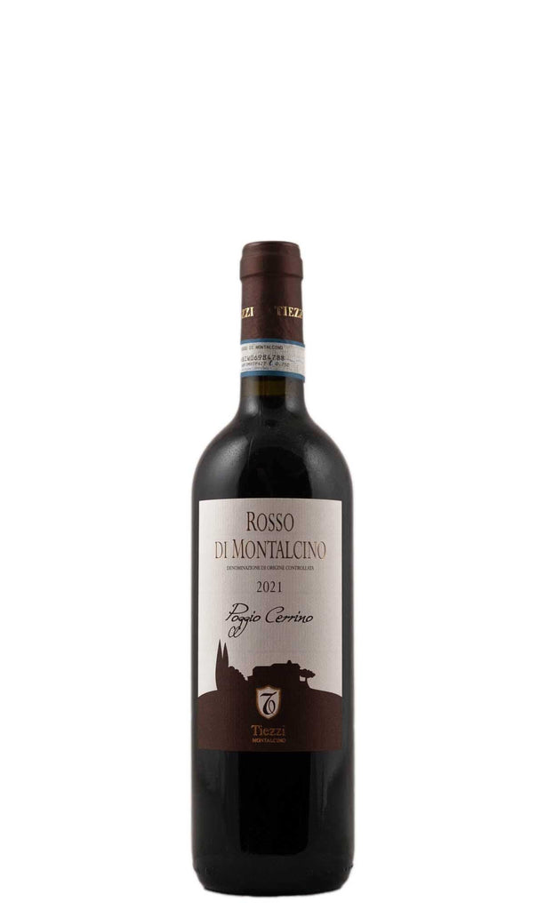 Bottle of Enzo Tiezzi, Rosso di Montalcino 'Poggio Cerrino', 2021 - Red Wine - Flatiron Wines & Spirits - New York