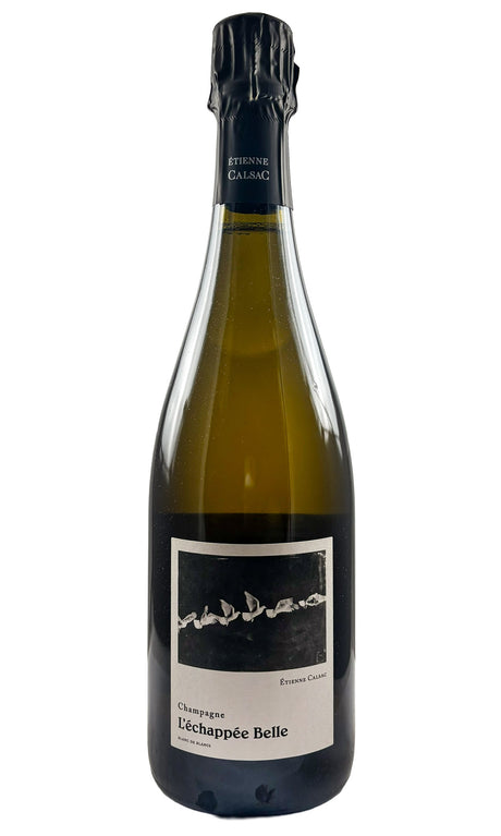 Bottle of Etienne Calsac, Champagne 1er Cru 'L'Echappee Belle' Blanc de Blancs Extra Brut (Base 2023), NV - Sparkling Wine - Flatiron Wines & Spirits - New York