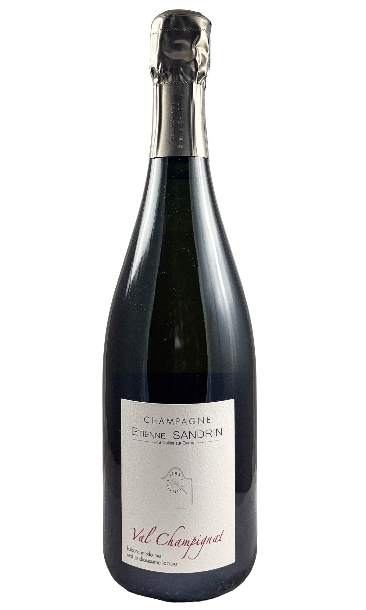 Bottle of Etienne Sandrin, Champagne Val Champignat Blanc de Noir (2020), NV - Sparkling Wine - Flatiron Wines & Spirits - New York