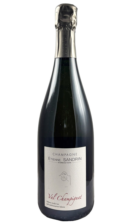Bottle of Etienne Sandrin, Champagne Val Champignat Blanc de Noir (2020), NV - Sparkling Wine - Flatiron Wines & Spirits - New York