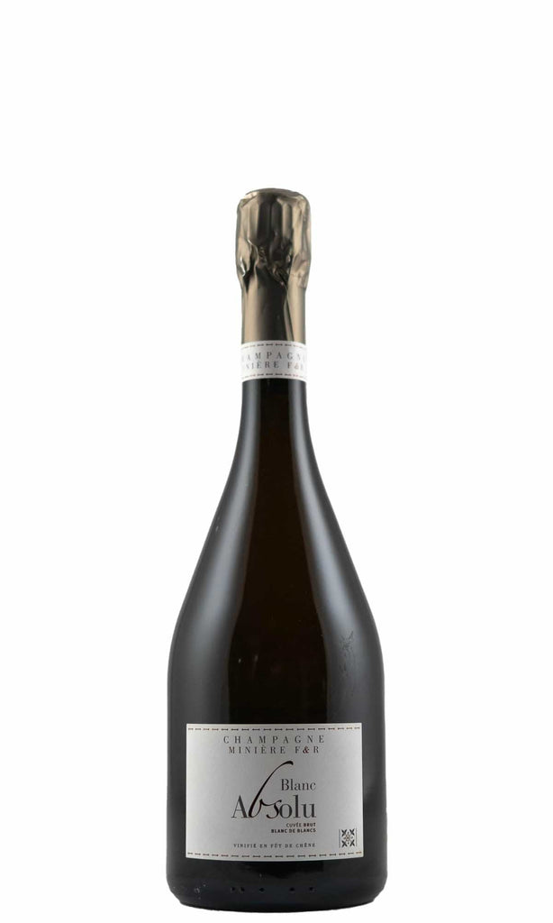 Bottle of F&R Miniere, Champagne Brut Blanc de Blancs “Absolu”, NV - Sparkling Wine - Flatiron Wines & Spirits - New York