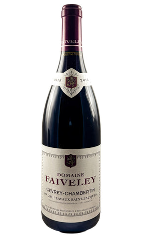 Bottle of Faiveley, Gevrey-Chambertin 1er Cru Lavaux Saint-Jacques, 2015 - Red Wine - Flatiron Wines & Spirits - New York