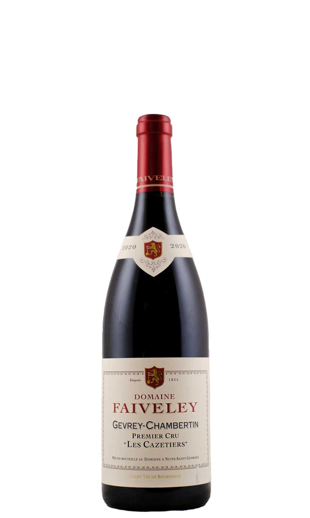 Bottle of Faiveley, Gevrey-Chambertin 1er Cru Les Cazetiers, 2020 - Red Wine - Flatiron Wines & Spirits - New York