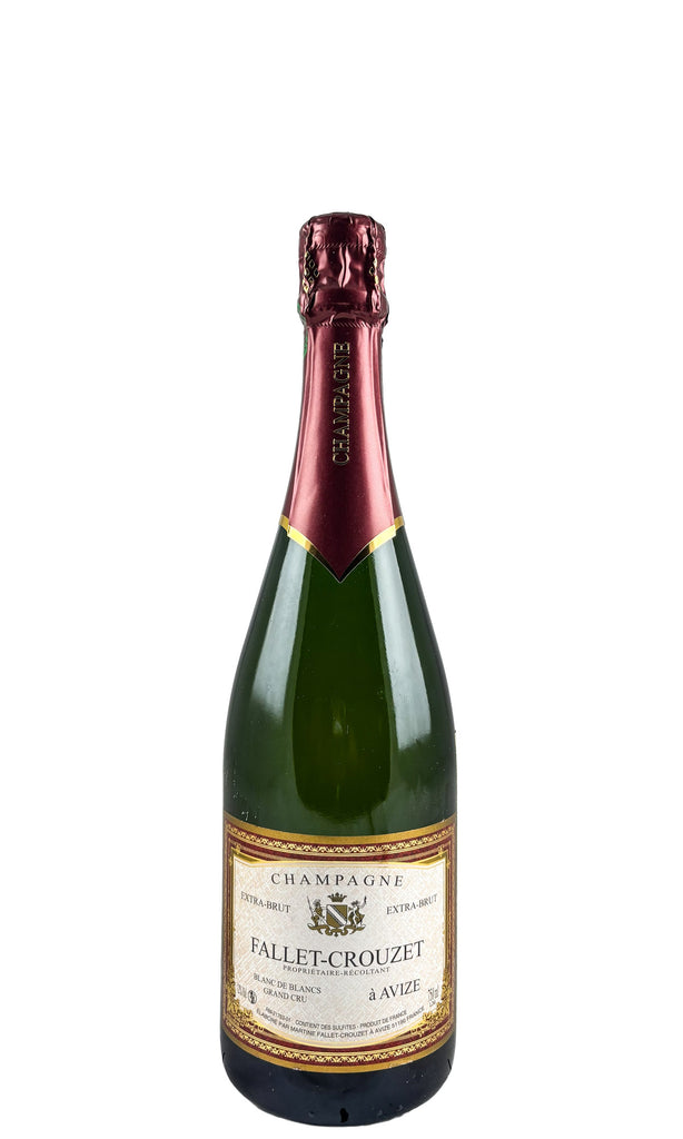 Bottle of Fallet-Crouzet, Champagne Grand Cru Blanc de Blancs Extra-Brut, NV - Sparkling Wine - Flatiron Wines & Spirits - New York
