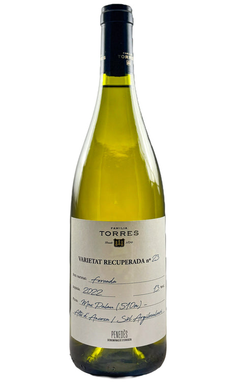 Bottle of Familia Torres, Forcada Penedes Varietat Recuperada No. 23, 2022 - White Wine - Flatiron Wines & Spirits - New York