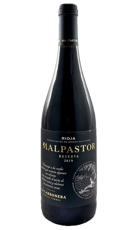 Bottle of Familia Torres, Rioja Reserva 'Malpastor', 2019 - Red Wine - Flatiron Wines & Spirits - New York