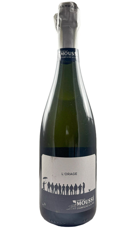 Bottle of Famille Mousse, Champagne Blanc de Blancs Extra Brut "L'Orage", NV - Sparkling Wine - Flatiron Wines & Spirits - New York