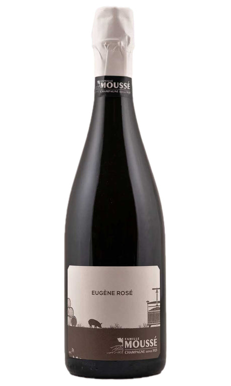 Bottle of Famille Mousse, Champagne Eugene Rose Extra Brut, NV - Sparkling Wine - Flatiron Wines & Spirits - New York