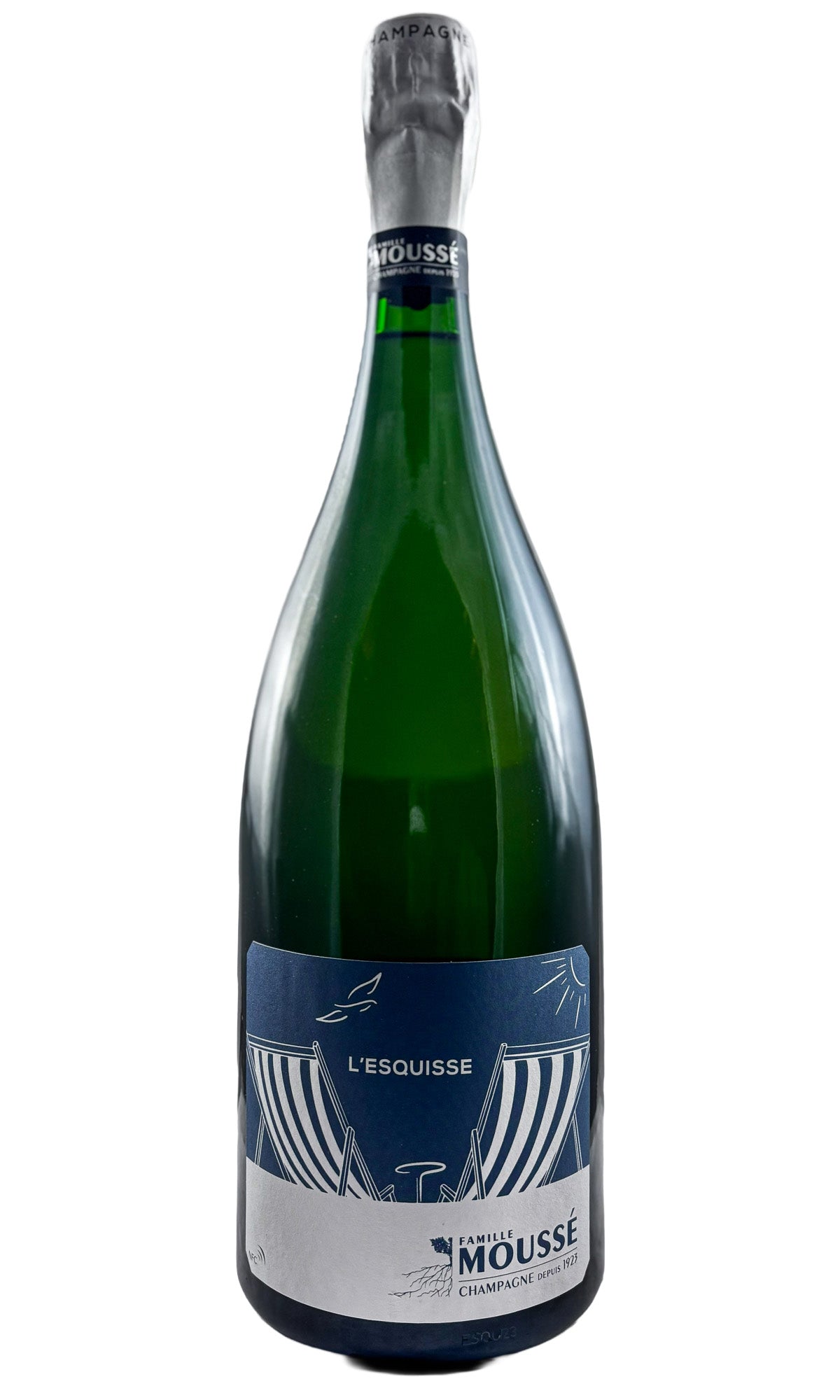 Bottle of Famille Mousse, Champagne "L'Esquisse" Blanc de Noirs Extra Brut , NV (1.5L) - Sparkling Wine - Flatiron Wines & Spirits - New York