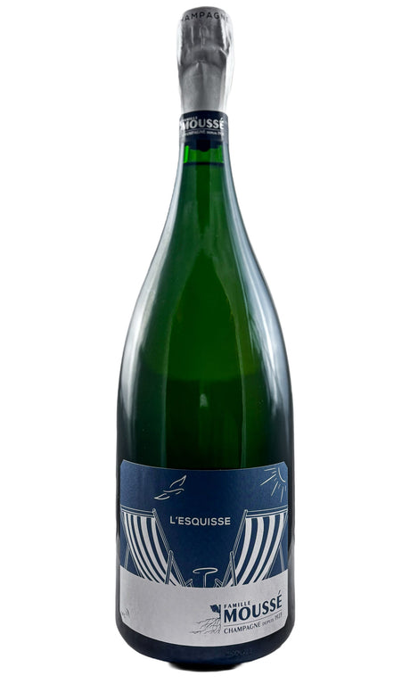Bottle of Famille Mousse, Champagne "L'Esquisse" Blanc de Noirs Extra Brut , NV (1.5L) - Sparkling Wine - Flatiron Wines & Spirits - New York