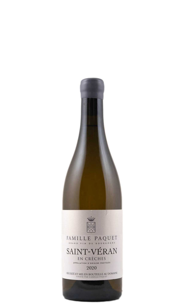 Bottle of Famille Paquet, Saint-Veran En Creches, 2020 - White Wine - Flatiron Wines & Spirits - New York