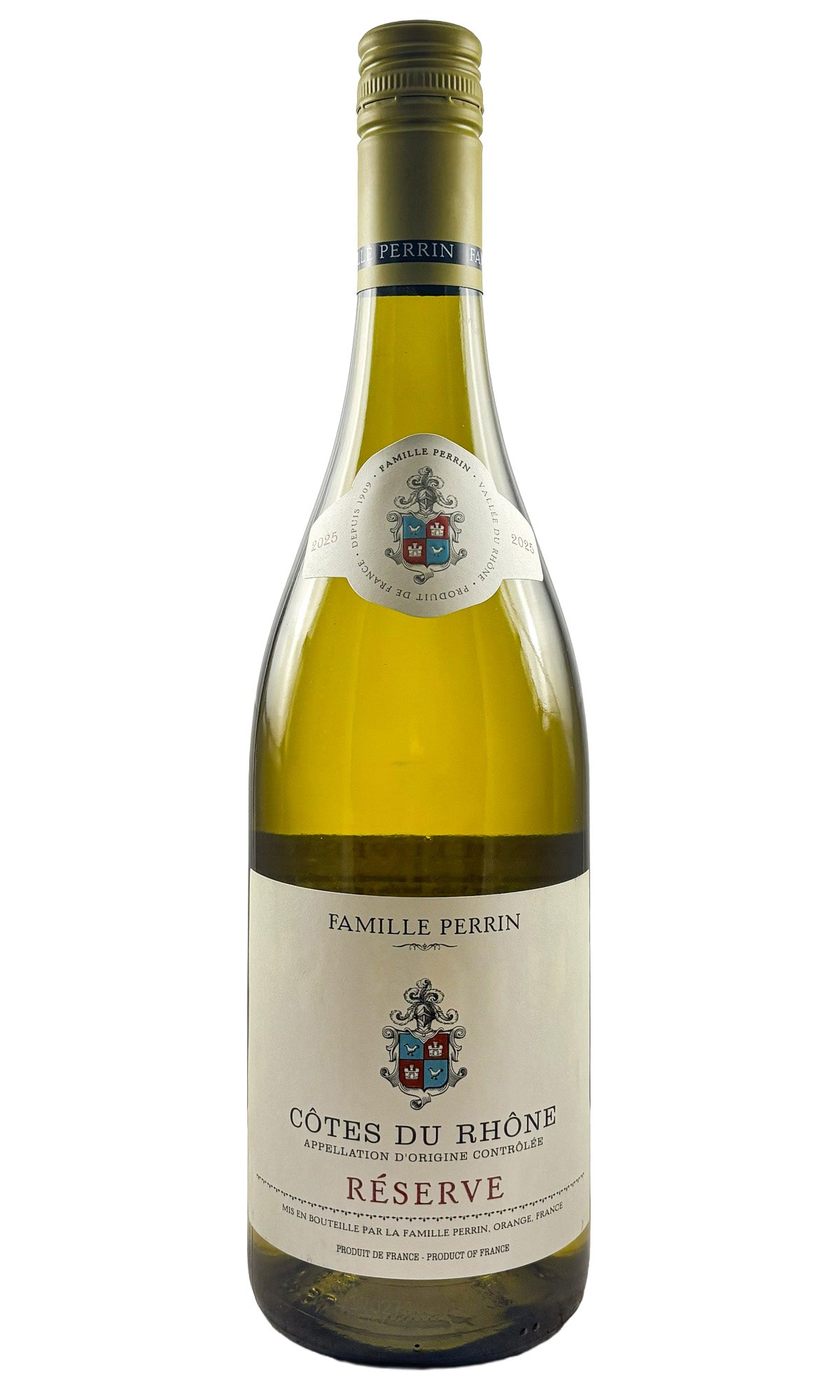Bottle of Famille Perrin, Cotes-du-Rhone Blanc, 2025 - White Wine - Flatiron Wines & Spirits - New York