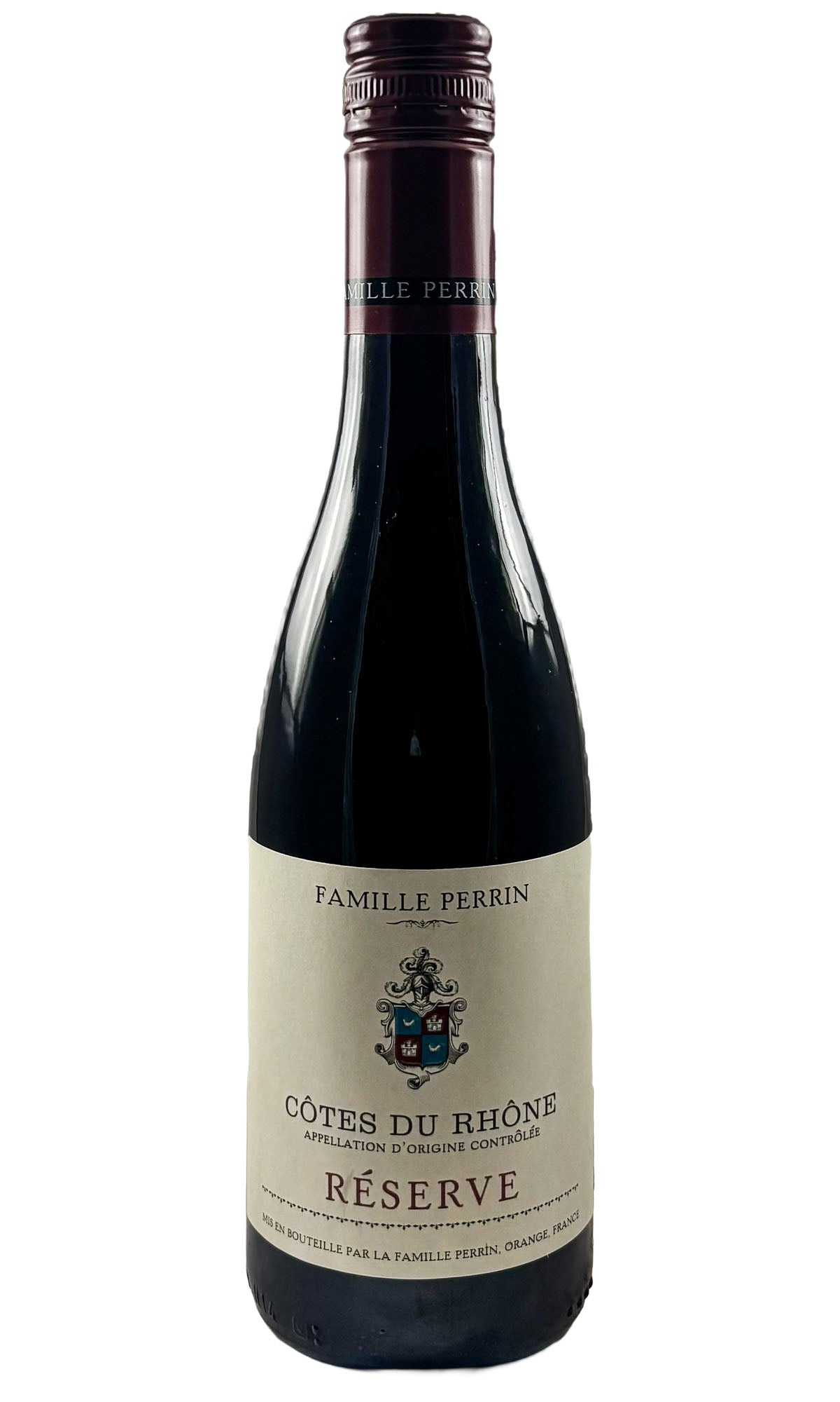 Bottle of Famille Perrin, Cotes du Rhone Reserve, 2024 (375ml) - Red Wine - Flatiron Wines & Spirits - New York