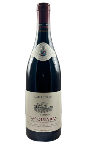 Bottle of Famille Perrin, Vacqueyras 'Les Christins', 2023 - Red Wine - Flatiron Wines & Spirits - New York