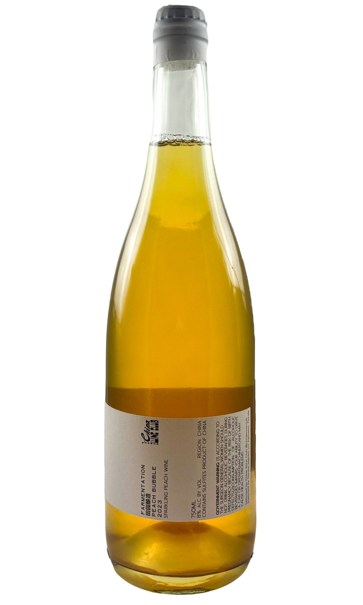 Bottle of Farmentation, Peach Bubble, 2023 - Sparkling Wine - Flatiron Wines & Spirits - New York