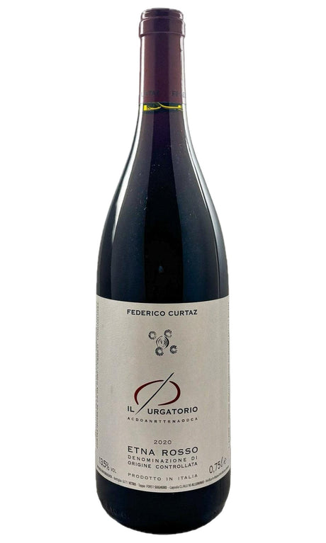Bottle of Federico Curtaz, Etna Rosso 'Il Purgatorio', 2020 - Red Wine - Flatiron Wines & Spirits - New York