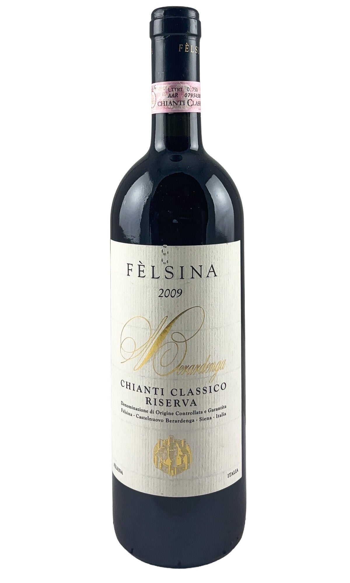 Bottle of Felsina, Chianti Classico Riserva, 2009 - Red Wine - Flatiron Wines & Spirits - New York