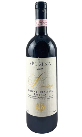 Bottle of Felsina, Chianti Classico Riserva, 2009 - Red Wine - Flatiron Wines & Spirits - New York