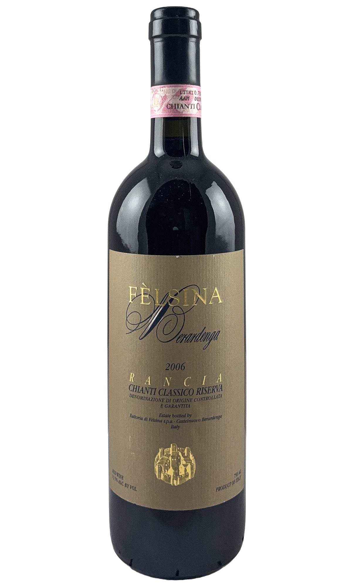 Bottle of Felsina, Chianti Classico Riserva Rancia, 2006 - Red Wine - Flatiron Wines & Spirits - New York