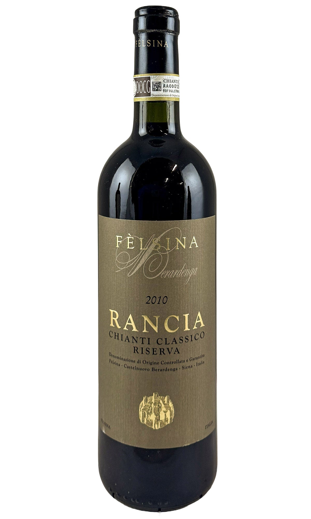 Bottle of Felsina, Chianti Classico Riserva Rancia, 2010 - Red Wine - Flatiron Wines & Spirits - New York