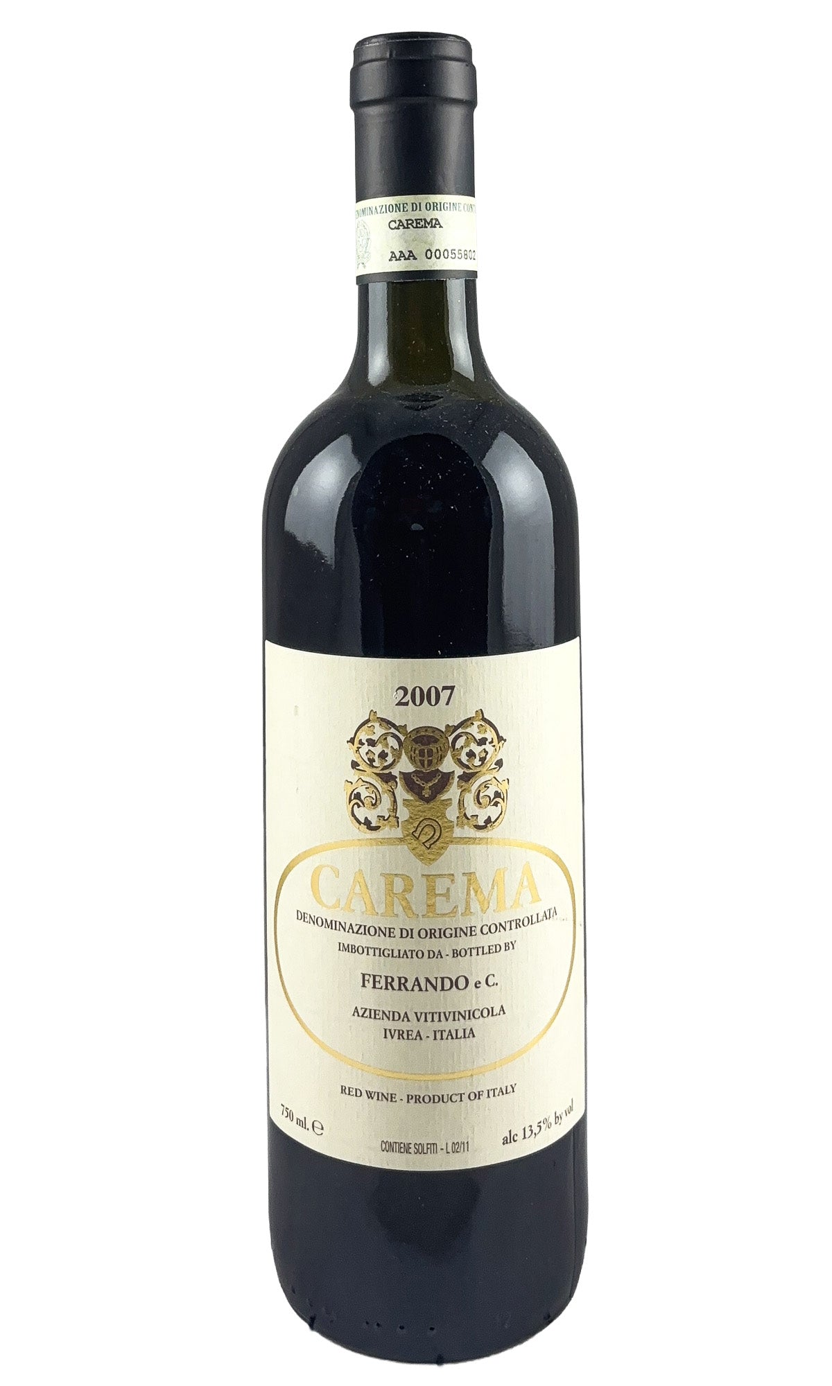 Bottle of Ferrando, Carema Etichetta Bianca, 2007 - Red Wine - Flatiron Wines & Spirits - New York