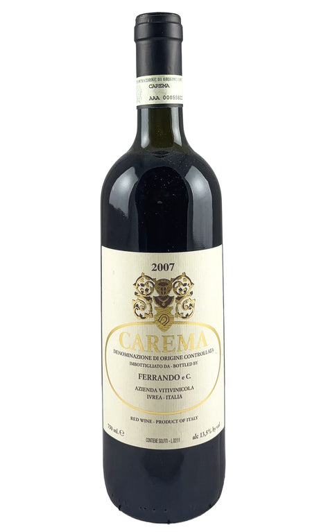 Bottle of Ferrando, Carema Etichetta Bianca, 2007 - Red Wine - Flatiron Wines & Spirits - New York
