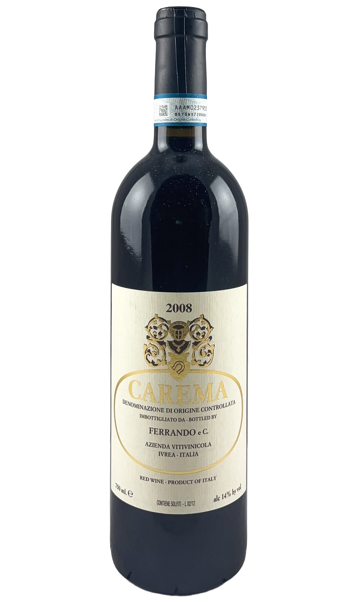 Bottle of Ferrando, Carema Etichetta Bianca, 2008 - Red Wine - Flatiron Wines & Spirits - New York
