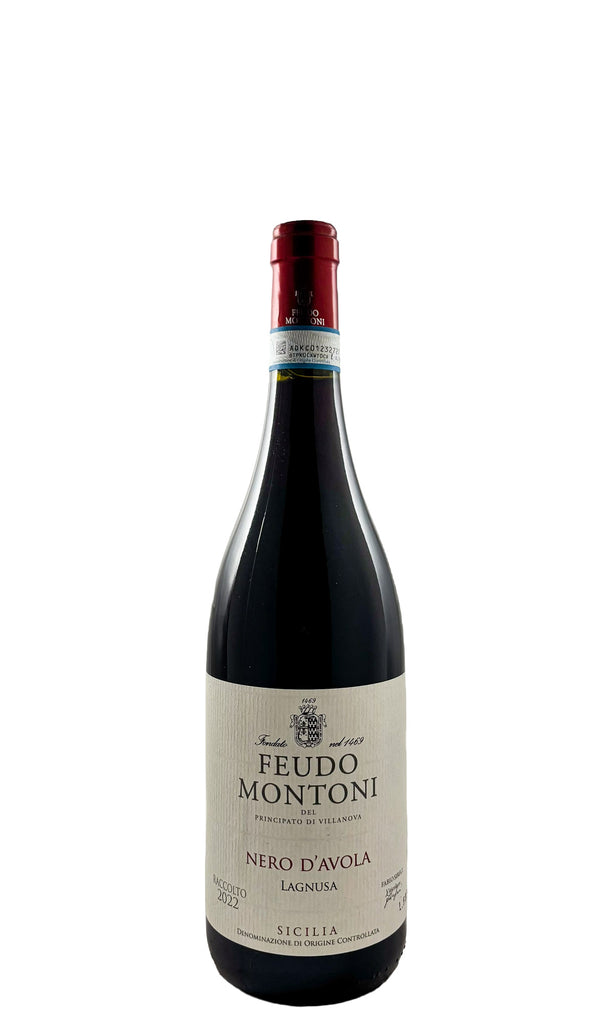 Bottle of Feudo Montoni, Vigna Lagnusa Nero d'Avola Sicilia IGT, 2022 - Red Wine - Flatiron Wines & Spirits - New York