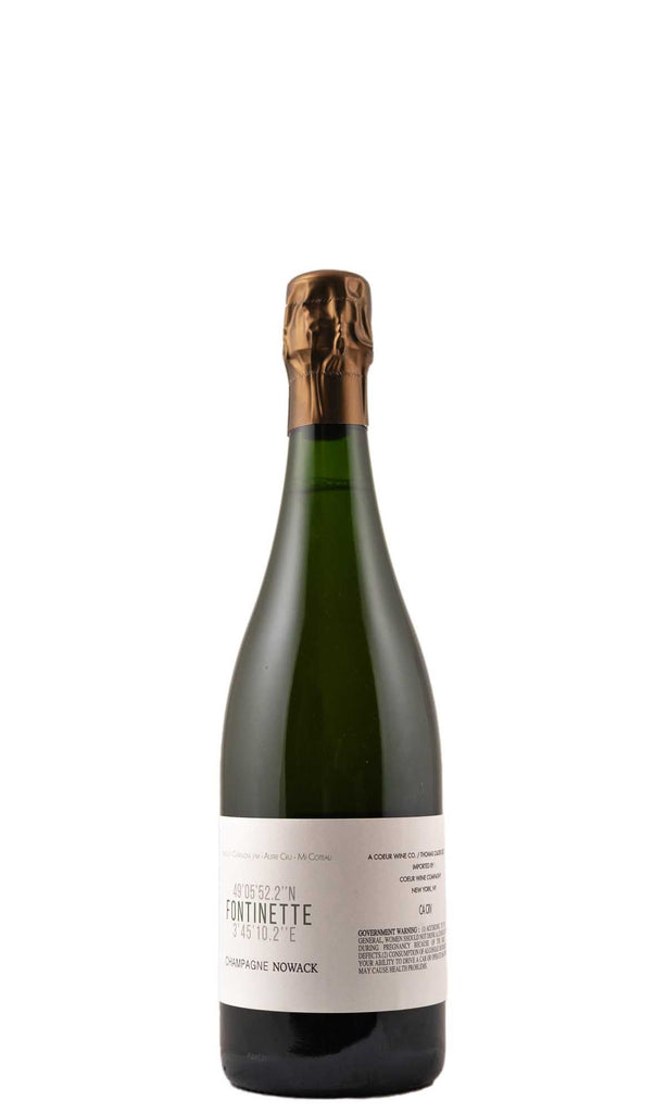 Bottle of Flavien Nowack, Champagne 'La Fontinette' Blanc de Meunier Extra Brut, 2020 - Sparkling Wine - Flatiron Wines & Spirits - New York