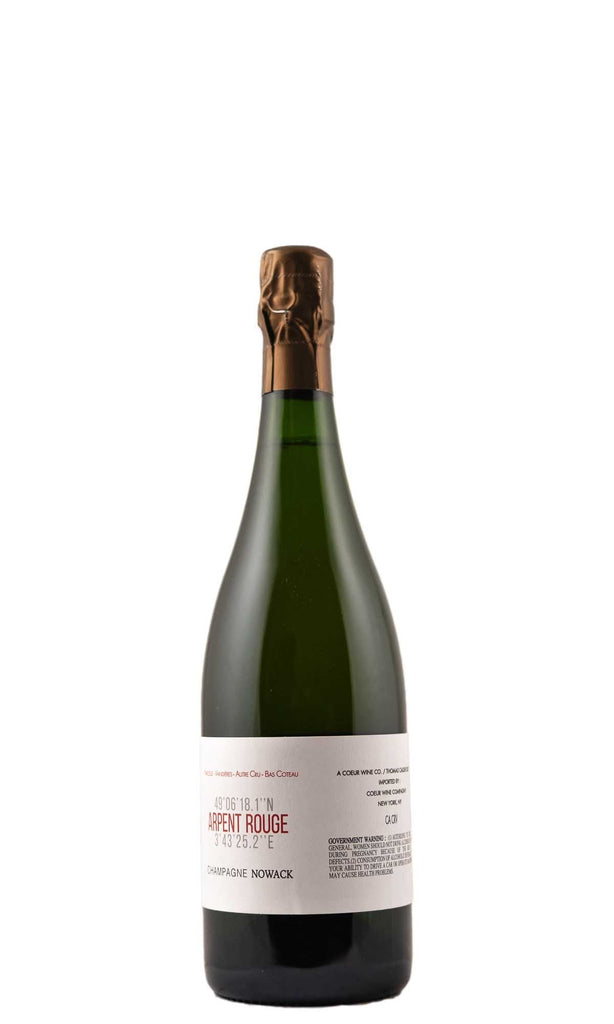 Bottle of Flavien Nowack, Champagne 'Les Arpents Rouges' Extra Brut, 2020 - Sparkling Wine - Flatiron Wines & Spirits - New York