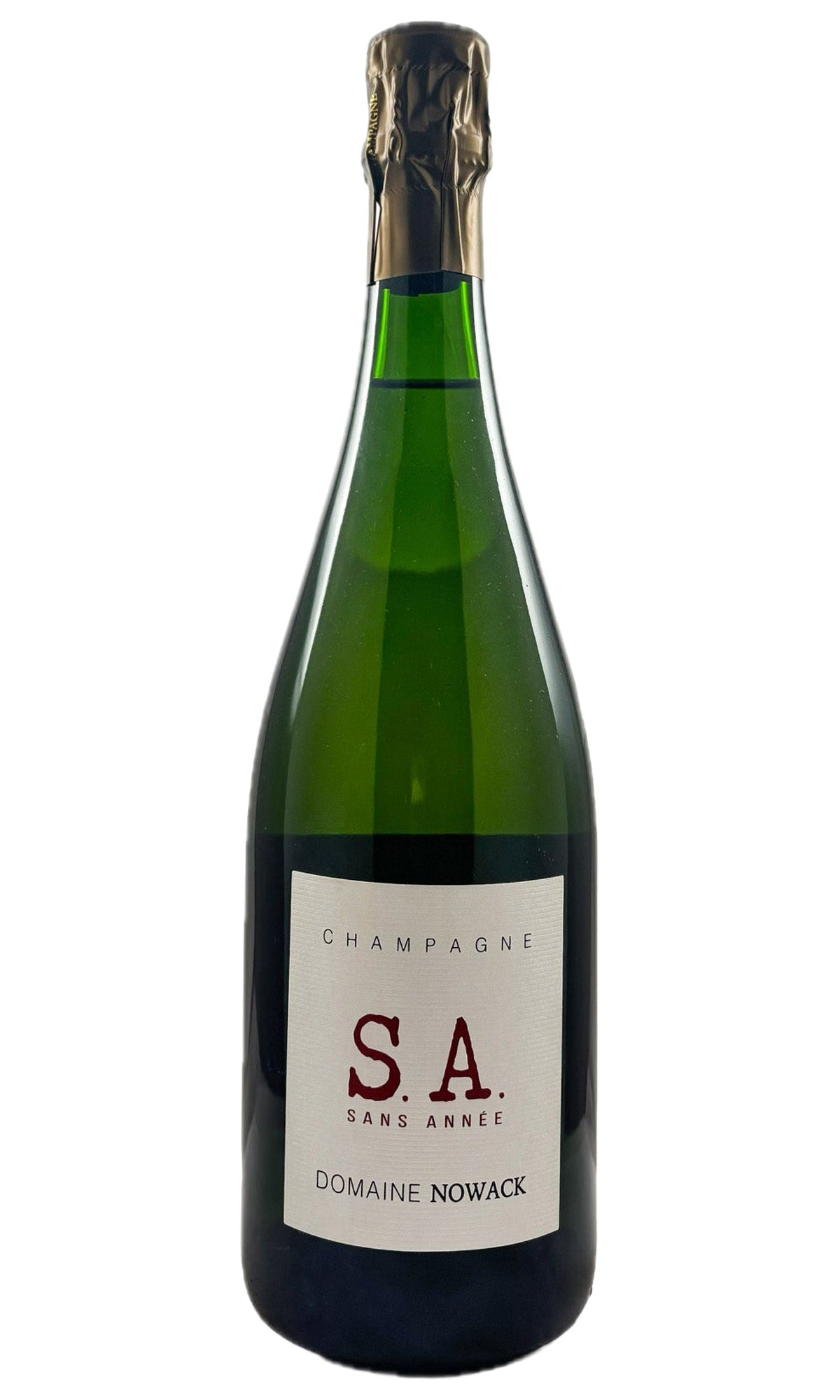 Bottle of Flavien Nowack, Champagne 'S.A.' Extra Brut (2022 base), NV - Sparkling Wine - Flatiron Wines & Spirits - New York