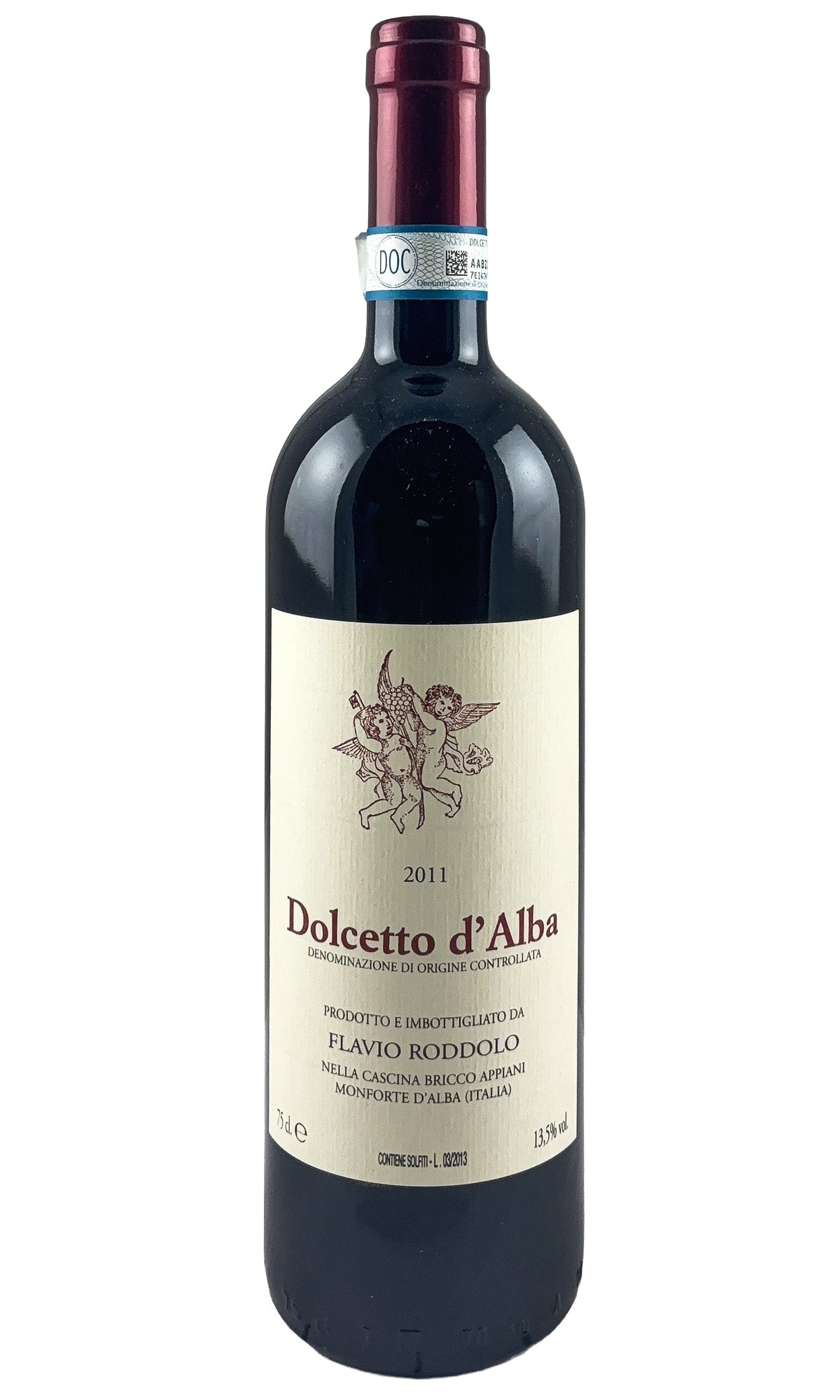 Bottle of Flavio Roddolo, Dolcetto d'Alba, 2011 - Red Wine - Flatiron Wines & Spirits - New York