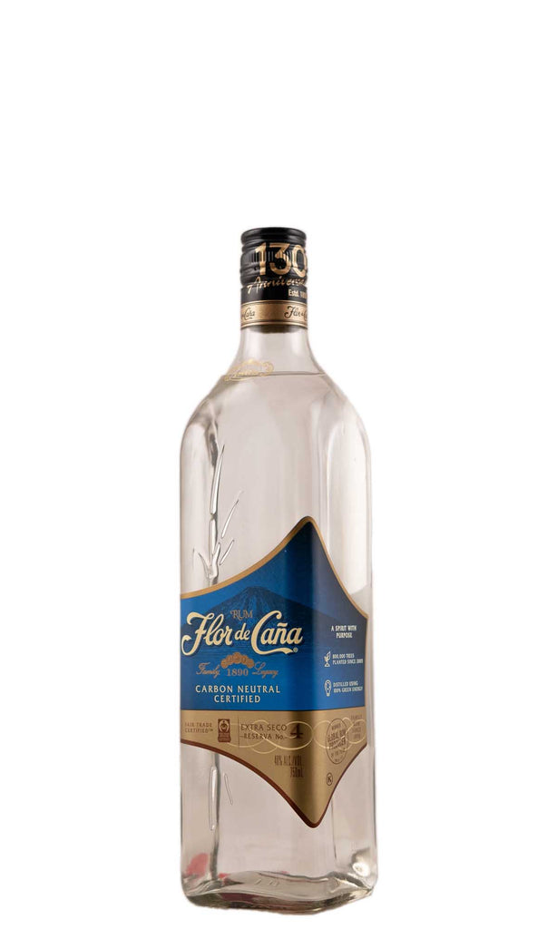 Bottle of Flor de Cana, 4 Years Old Extra Dry Rum, NV - Spirit - Flatiron Wines & Spirits - New York