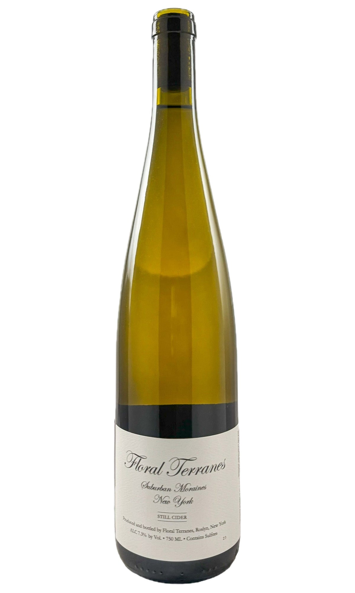 Bottle of Floral Terranes, Suburban Moraine Still Cider, 2023 - Cider - Flatiron Wines & Spirits - New York