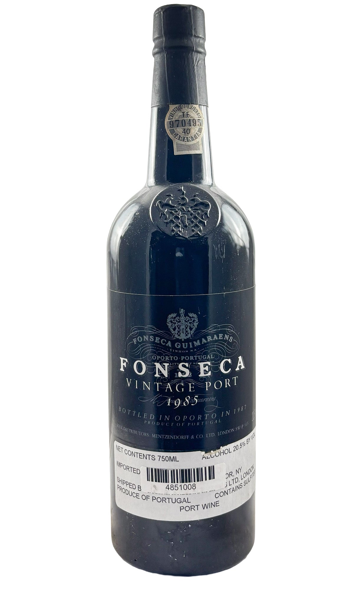 Bottle of Fonseca, Vintage Port, 1985 - Fortified Wine - Flatiron Wines & Spirits - New York