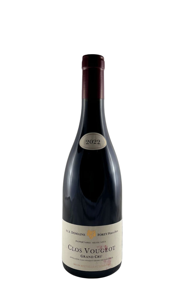 Bottle of Forey Pere et Fils, Clos Vougeot Grand Cru, 2022 - Red Wine - Flatiron Wines & Spirits - New York