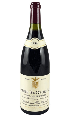 Bottle of Forey Pere et Fils, Nuits-Saint-Georges Les Perrieres, 1996 - Red Wine - Flatiron Wines & Spirits - New York