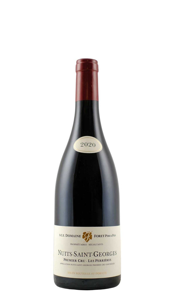 Bottle of Forey Pere et Fils, Nuits Saint Georges 1er Cru "Les Perrieres", 2020 - Red Wine - Flatiron Wines & Spirits - New York