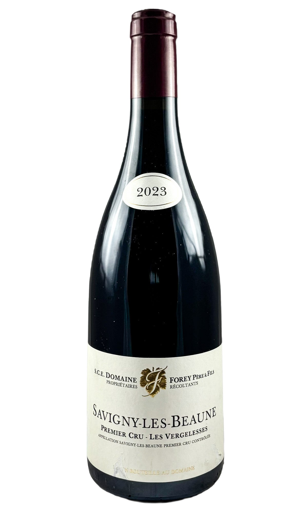 Bottle of Forey Pere et Fils, Savigny-les-Beaune 1er Cru Les Vergelesses, 2023 - Red Wine - Flatiron Wines & Spirits - New York