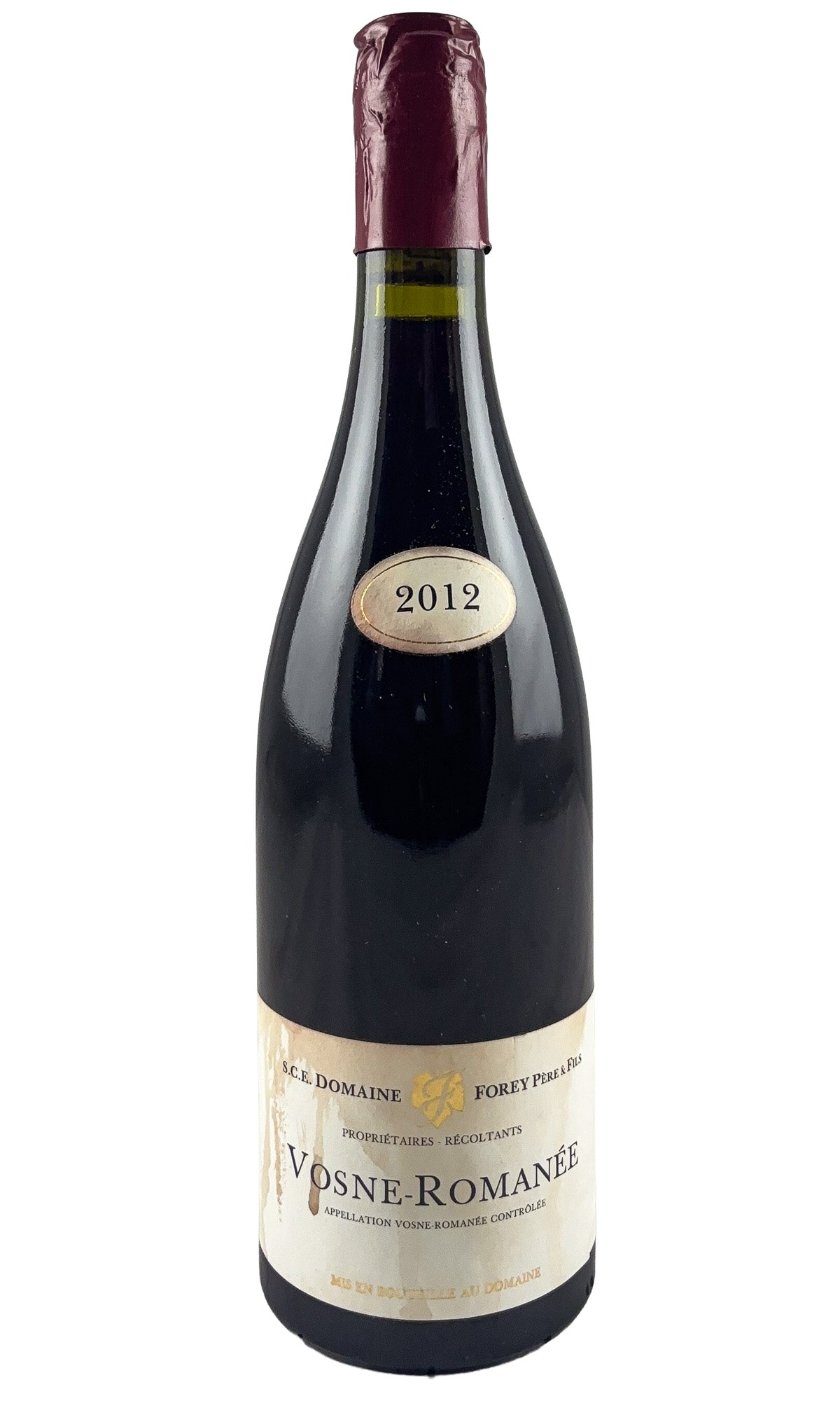 Bottle of Forey Pere et Fils, Vosne Romanee, 2012 - Red Wine - Flatiron Wines & Spirits - New York