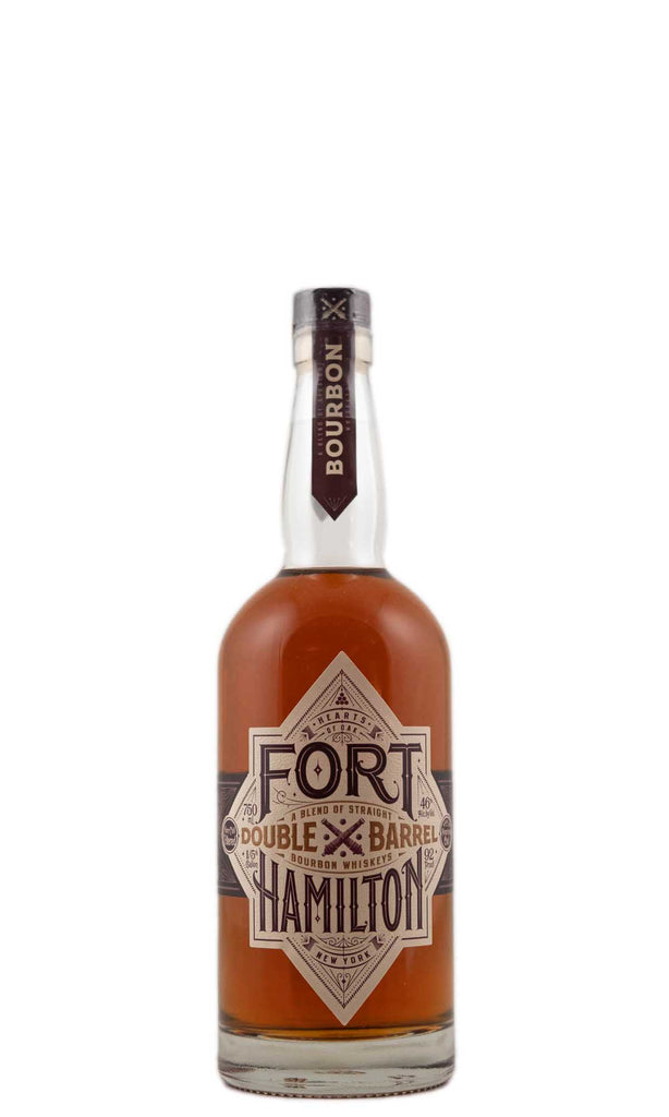 Bottle of Fort Hamilton, 2 Years Old Double Barrel A Blend Of Straight Bourbon Whiskeys, NV - Spirit - Flatiron Wines & Spirits - New York