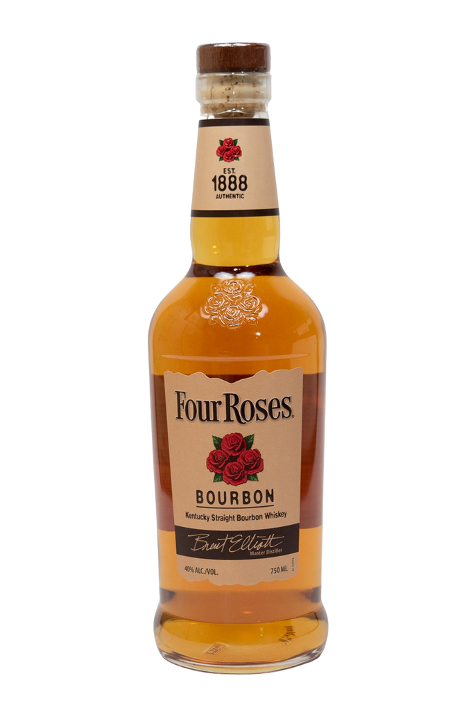 Bottle of Four Roses, “Yellow Label”, Bourbon - Flatiron Wines & Spirits - New York