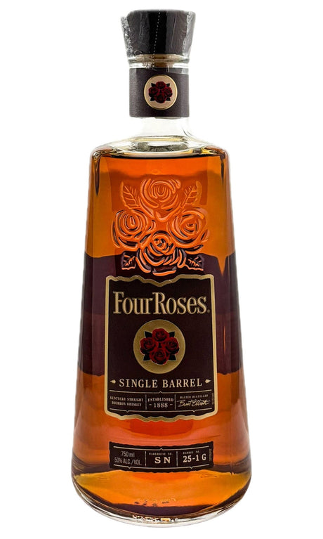 Bottle of Four Roses, Single Barrel, Bourbon - Spirit - Flatiron Wines & Spirits - New York