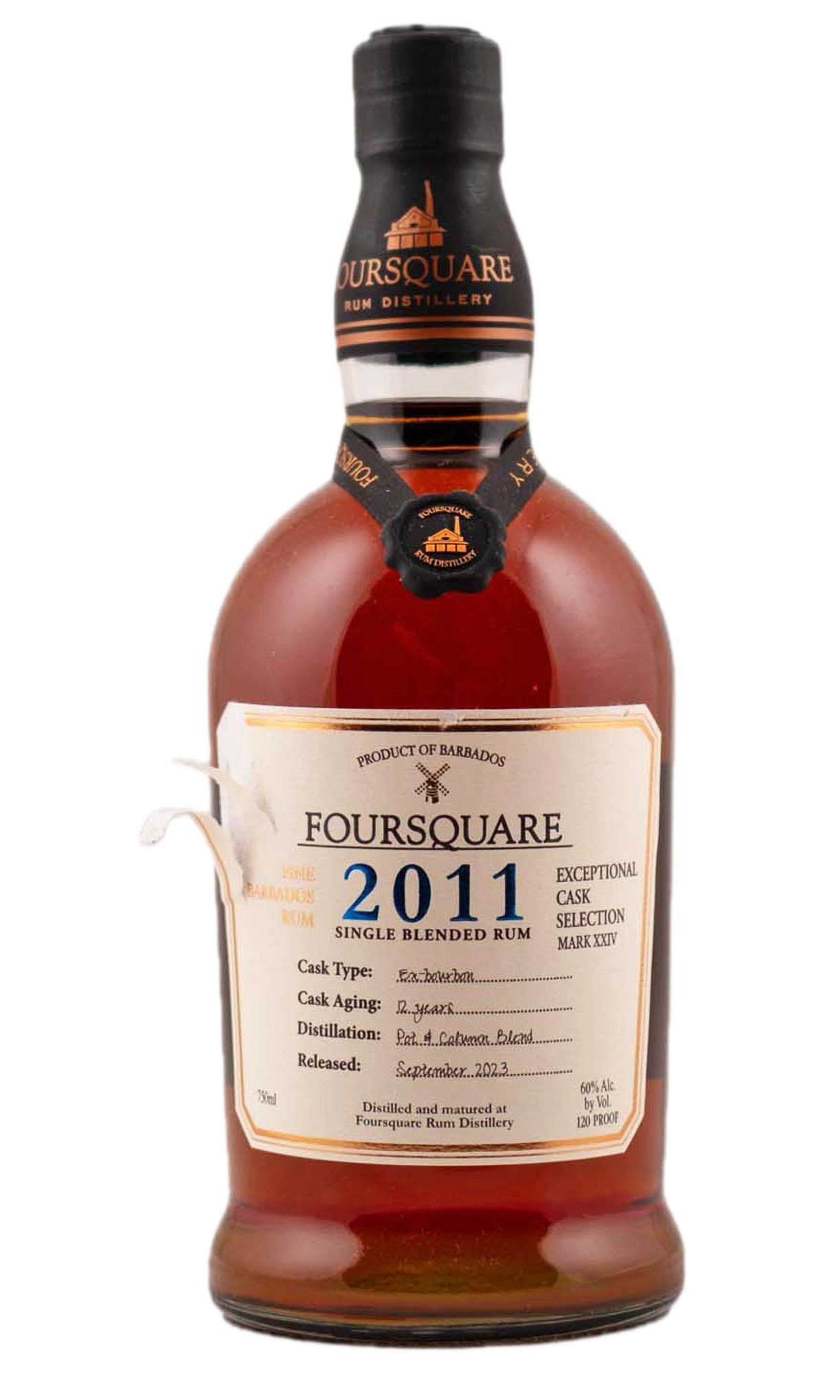 Bottle of Foursquare, Exceptional Cask Selection, 2011 - Spirit - Flatiron Wines & Spirits - New York
