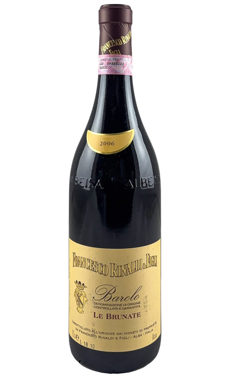 Bottle of Francesco Rinaldi, Barolo Brunate, 2006 - Red Wine - Flatiron Wines & Spirits - New York