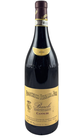 Bottle of Francesco Rinaldi, Barolo Cannubi, 2010 - Red Wine - Flatiron Wines & Spirits - New York