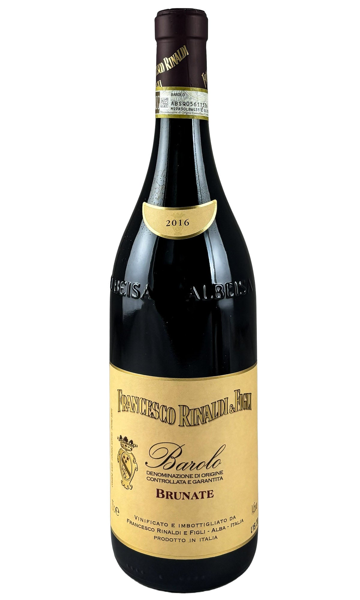 Bottle of Francesco Rinaldi, Barolo Le Brunate, 2016 - Red Wine - Flatiron Wines & Spirits - New York