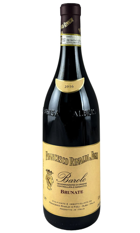 Bottle of Francesco Rinaldi, Barolo Le Brunate, 2016 - Red Wine - Flatiron Wines & Spirits - New York